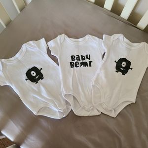 3-6month Infant onesies